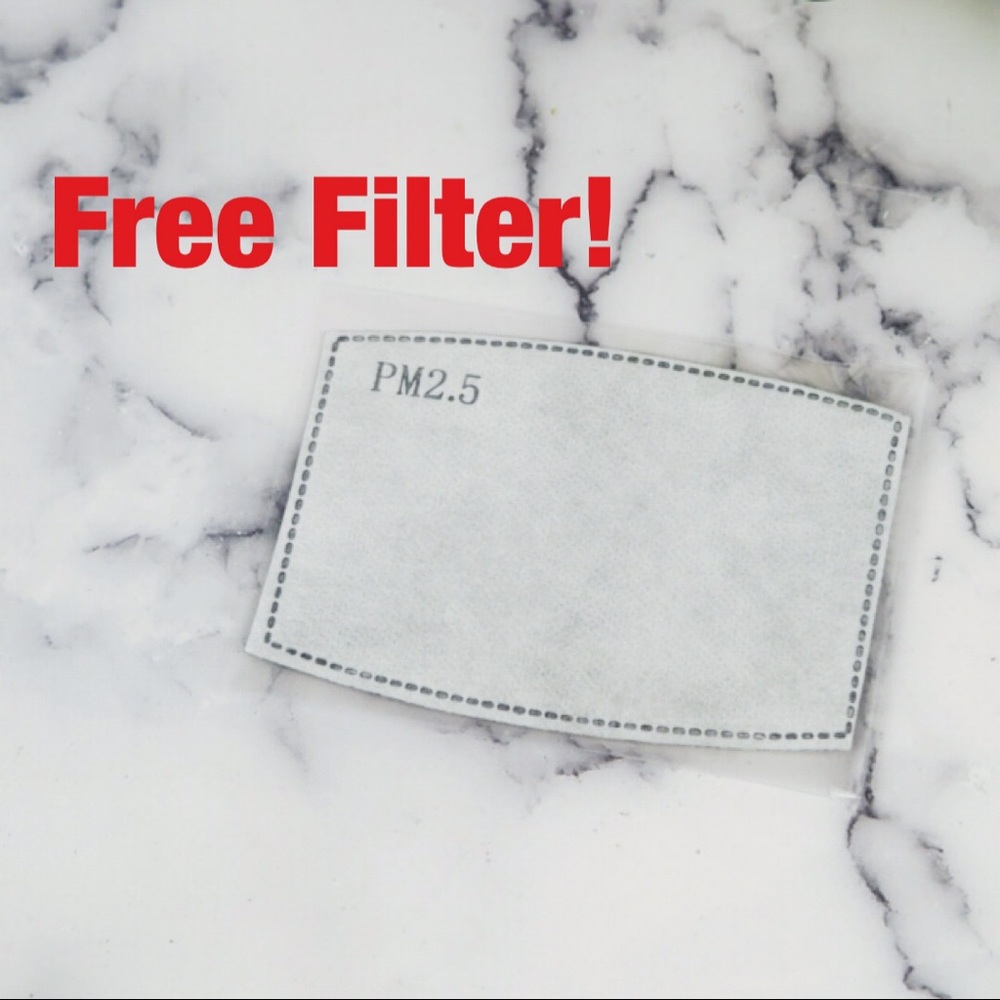 Charming face mask, 3 layers with filter pocket - Picture 8 of 8